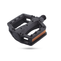 QBP Pedal Nylon Plastic 1/2 X 1/8 - Black