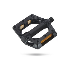 QBP Pedal - Nylon Plastic - Mtb Platform - 9/16 - Black Cn