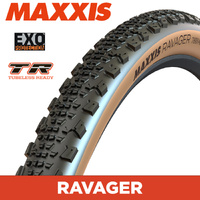 Maxxis Ravager 700 x 50C EXO TR Tanwall Folding Gravel Tyre