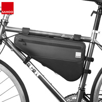 SAHOO Frame Bag - Corner Triangle Compact - 40x23x6cm 4 Litre - Waterproof - 2 Side Pockets