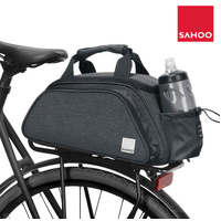 SAHOO Top Pannier Rack Bike Trunk Bag - Expandable 8L