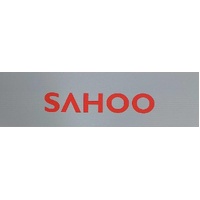 SAHOO Corflute Sign Grey - Small - 50cm x 14cm