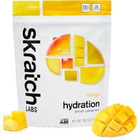 Skratch Labs Hydration Sport Drink Mix Mango 20 Serving Resealable Bag 440 g