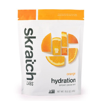 Skratch Labs Hydration Sport Drink Mix Orange 20 Serving Resealable Bag 440 g