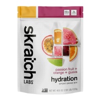 Skratch Labs Hydration Sport Drink Mix Passion Fruit + Orange + Guava 60 Serving Bag 1320 g