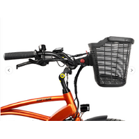 Stowaway EasyRider Front QR Basket 380x280x270 - 930g - Enviro PP Material - Charcoal