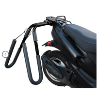 Stowaway Surf Rack Flat Top Rear Scooter Mounted