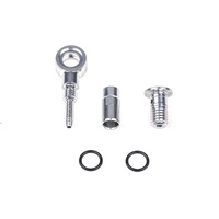 Trickstuff Banjo Hose Fitting for Kevlar Hose - Silver
