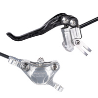 Trickstuff Piccola Carbon 2-Piston Hydraulic Disc Brake Set - Silver