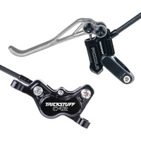 Trickstuff Piccola HD Titanium 4-Piston Hydraulic Disc Brake Set - Black