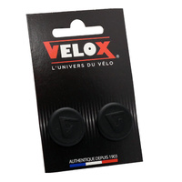 VELOX Handlebar Ends -  Black 2 pack