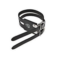 WELLGO Wellgo Dual Leather Strap Bk