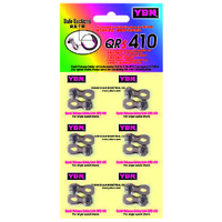 YABAN Chain Link - 1/2 x 1/8 Single Speed BMX 410 - 6 Piece Card