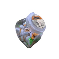 IceToolz 56J5 AirDam Glueless Patch Jar of 50 Six-Patch Sets