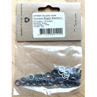 Spank Double-Concave Nipple Washers 1.2 mm (65-Pack)