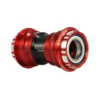 Enduro XD-15 Corsa TorqTite Bottom Bracket PF30 to Shimano 24mm, Red (BKC-0670)