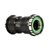 Enduro TorqTite Stainless Angular Contact Bottom Bracket BB30A to Shimano 24mm Black (BKS-0146)