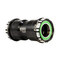 Enduro TorqTite Stainless Angular Contact Bottom Bracket BB30 to Shimano 24mm Black (BKS-0151)