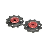 Enduro Zero Ceramic Bearing Derailleur Pulleys Shimano 11-Speed 11T - Red (BKCJ-0195)