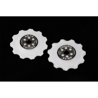 Enduro XD-15 Ceramic Bearing Derailleur Pulleys Shimano 11-Speed 11T - White (BKCJ-0300)