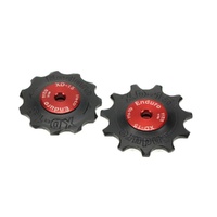 Enduro XD-15 Ceramic Derailleur Pulleys Dura-Ace 9000/Ultegra 8000 11-Speed 11T - Red (BKCJ-0340)