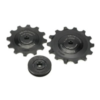 Enduro XD-15 Ceramic Bearing Derailleur Pulleys SRAM Eagle 12-Speed 12/14T - Black (BKCJ-0501)