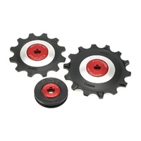 Enduro XD-15 Ceramic Bearing Derailleur Pulleys SRAM Eagle 12-Speed 12/14T - Silver (BKCJ-0502)