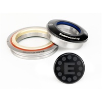 Enduro Maxhit Zero Stack Headset Kit, Tapered 1-1/8 to 1-1/2, 44/56mm, Black (HDK-0010)