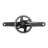 SRAM Force 1x AXS D2 - Unicorn Grey w/Laser Foil - Road Power Meter Spindle DUB 170 - 40T Direct Mount (BB not included)