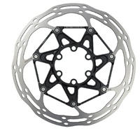 Rotor Centerline 2 Piece 160mm Black (includes Ti rotor bolts) Rounded