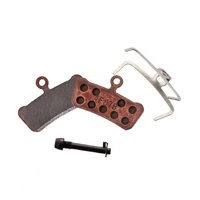 DISC BRAKE PADS - MEDIUM SINTERED/STEEL (HEAVY DUTY) - TRAIL/GUIDE/G2/LEVEL 4PISTON