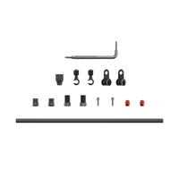 DISC BRAKE HYDRAULIC HOSE KIT-DOUBLECOMPRESSION2000MMBLK-CODE,ELIXIR1/3,JUICY3,DB1/3,LEVEL2PULT/SLV/TLM/TL/T/4PBZR(B1+),GUIDERE,G2RE/RS/R,DB8,RED,FORC