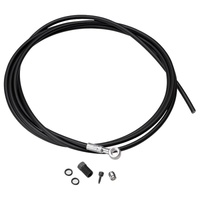 DISC BRAKE HYDRAULIC HOSE KIT - SILVER BANJO -2000MMBLK (INC. BANJO, FITTINGS) - XX,JUICY5/7/,GUIDE R/RS/RSC/ULT(B1),GUIDET(A1),G2 RSC/ULT,LEVEL4PISTO