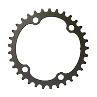CHAIN RING ROAD 33T 107BCD 2X12 FORCE BLAST BLACK