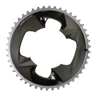 CHAIN RING ROAD 35T 107BCD 2x12 FORCE BLAST BLACK