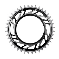 CHAIN RING ROAD 42T THREADED MOUNT X-SYNC RED E1 BLACK/SILVER (including thread back up pin for chainring)