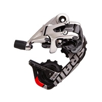 Rear Derailleur Red Aero Glide Short Cage Max 28T