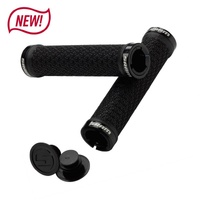 SRAM Locking Grips Black with Double Clamps & End Plugs