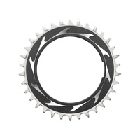 Chain Ring T-TYPE 32T Powermeter Threaded 3mm Offset Eagle (including pin thread backup and screw) - Black/Silver XXSL D1