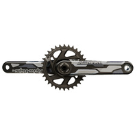 TRUVATIV Crank Descendant CoLab Troy Lee Designs Eagle Boost148 DUB 12s 165 w Direct Mount 32t X-SYNC 2 Chainring Black