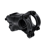 AM Stem ATMOS 7K 31.8mm Clamp 6mm Rise 70mm Length 1-1/8 Steerer Bead Blast Black with Black Logos A1