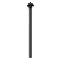 AM ZIPP Seatpost Service Course SL 0mm Setback 27.2mm Diameter 400mm Length Matte Black Logos C2