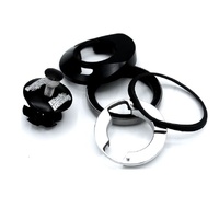 Black Bearing IS52 Upper Headset Bearing with internal cable routing, 1-1/8 in Steerer