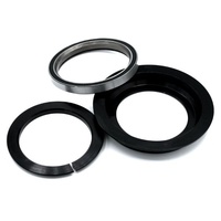 Black Bearing ZS66 Lower Headset Bearing, 45.8 mm ID Bearing seat