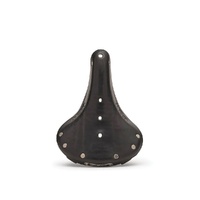 B17 Short Leather Saddle in Black