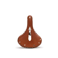 Brooks B17 Carved Short Leather Saddle - Honey