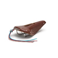 Brooks B17 Carved Leather Saddle - Brown Laced