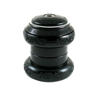 Chris King NoThreadSet Devolution Headset, 1-1/4-Inch Frame to 1-1/8-Inch Fork, Black