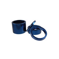 Chris King 1-Inch Headset Spacer Kit, Navy