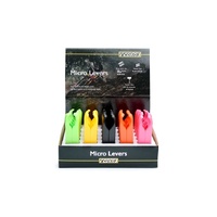 Pedro's Micro Levers 25-Pair Counter Display, 5 Colours